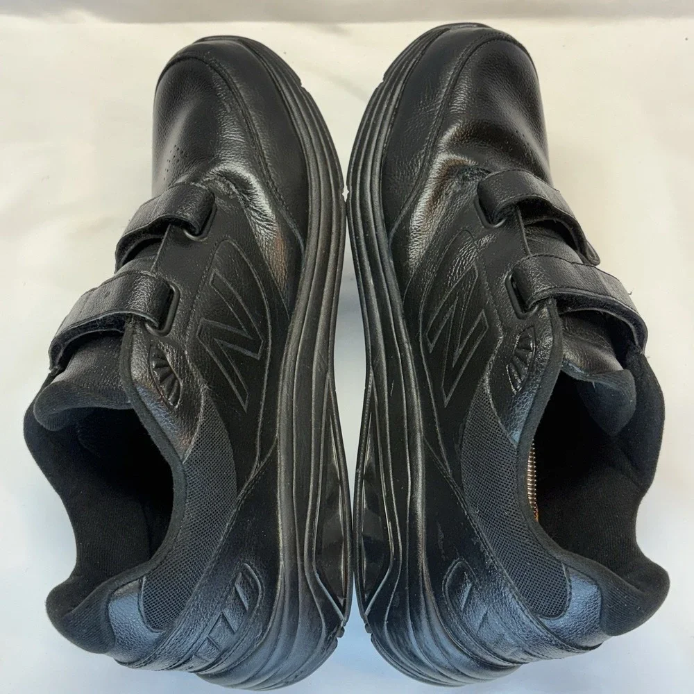 New Balance 928 V3 Walking Shoes Mens US 15 B EU‎ 50 Hook & Loop Black MW928HB3